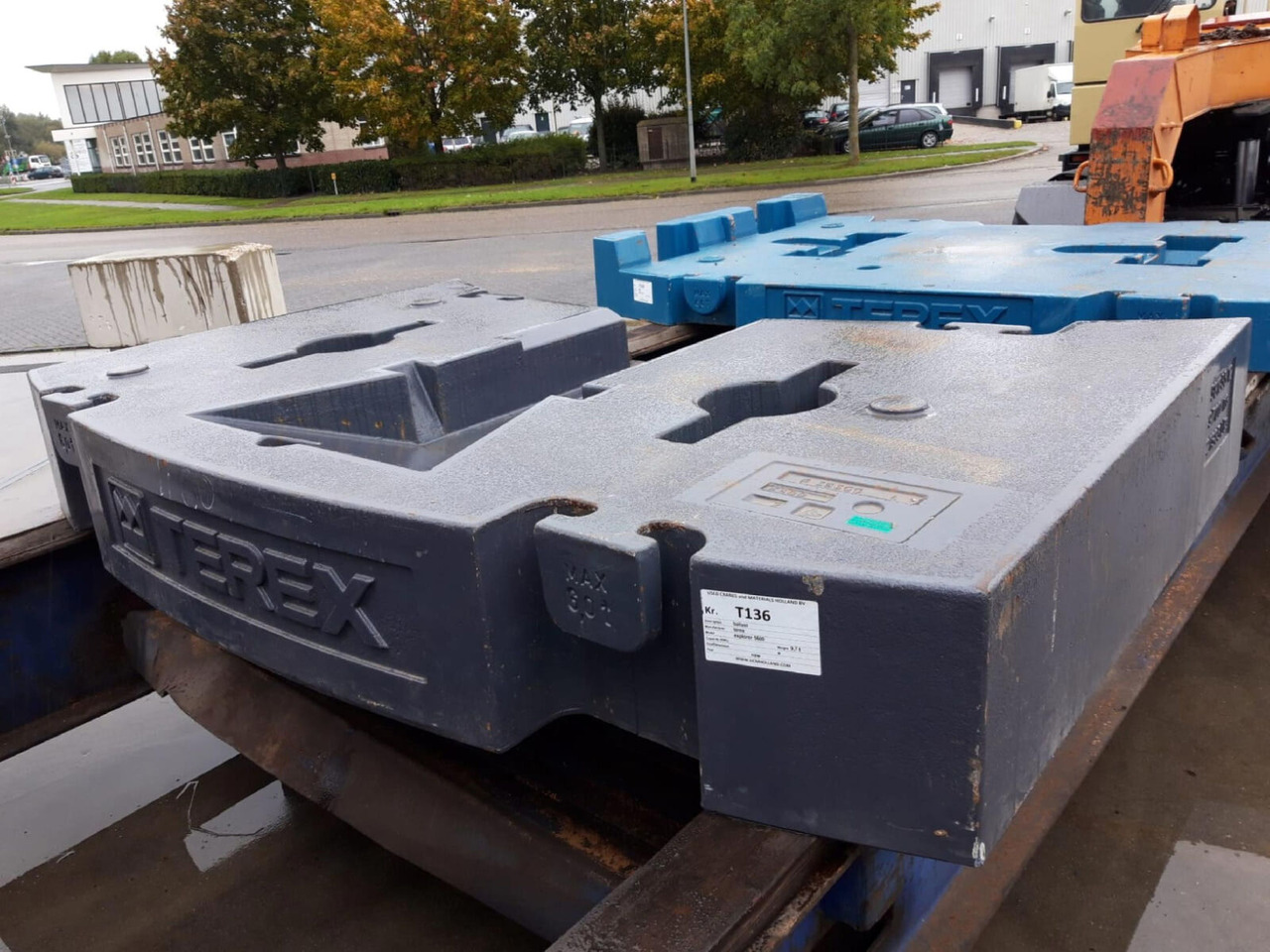 Terex Terex explorer 5600 counterweight 9,7 ton - Counterweight for Mobile crane: picture 2 Terex Terex explorer 5600 counterweight 9,7 ton - Counterweight for Mobile crane: picture 2