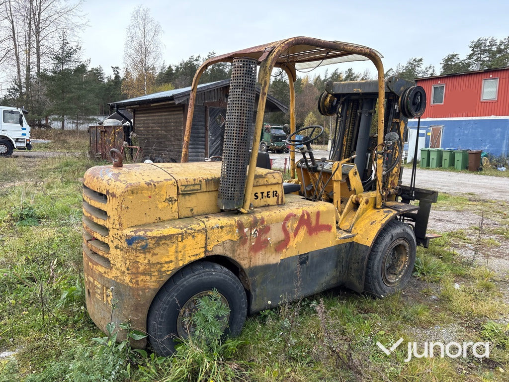 Gaffeltruck - Hyster, H60 - Diesel forklift: picture 5 Gaffeltruck - Hyster, H60 - Diesel forklift: picture 5