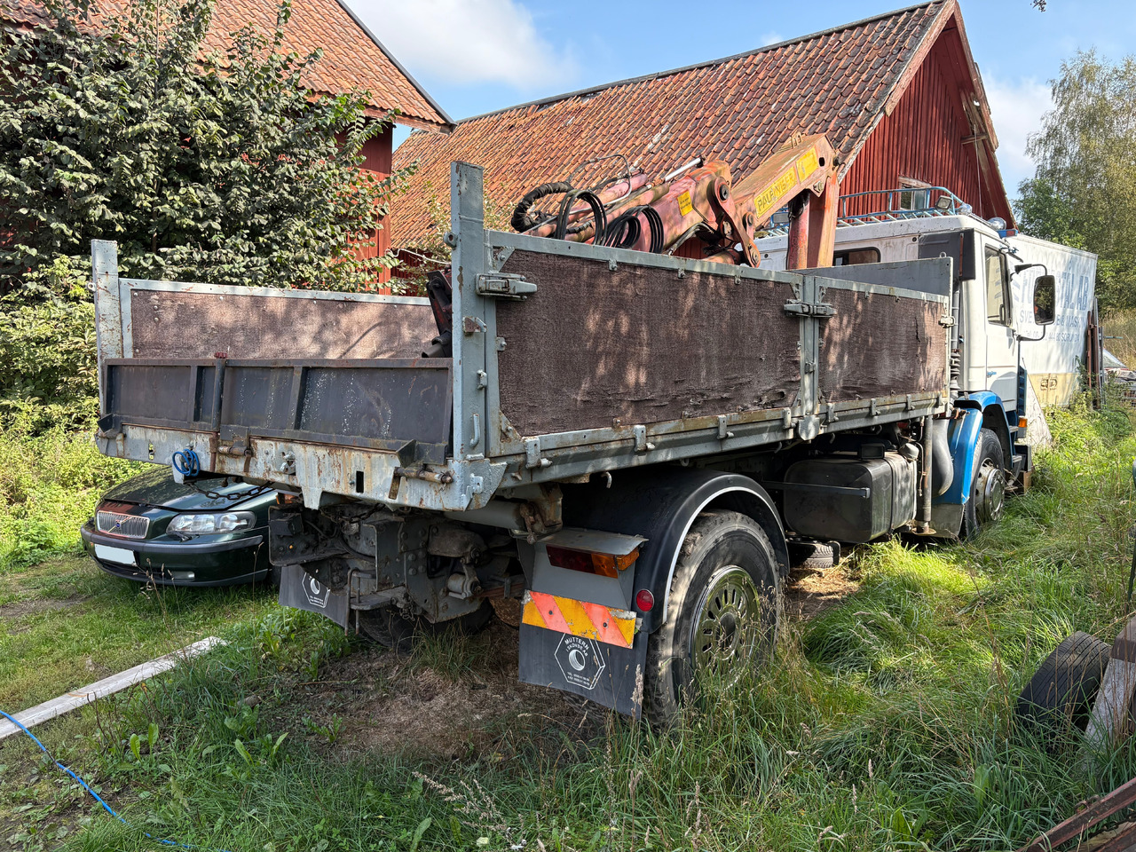 Lastbil Scania P92H 4X2 med lyftkran - Dropside/ Flatbed truck, Crane truck: picture 5 Lastbil Scania P92H 4X2 med lyftkran - Dropside/ Flatbed truck, Crane truck: picture 5
