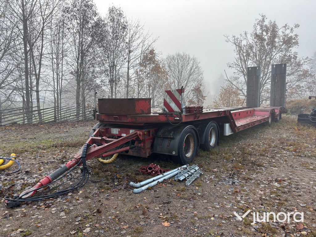 Maskintrailer - Fliegl, VTS 360 - Low loader trailer: picture 1 Maskintrailer - Fliegl, VTS 360 - Low loader trailer: picture 1