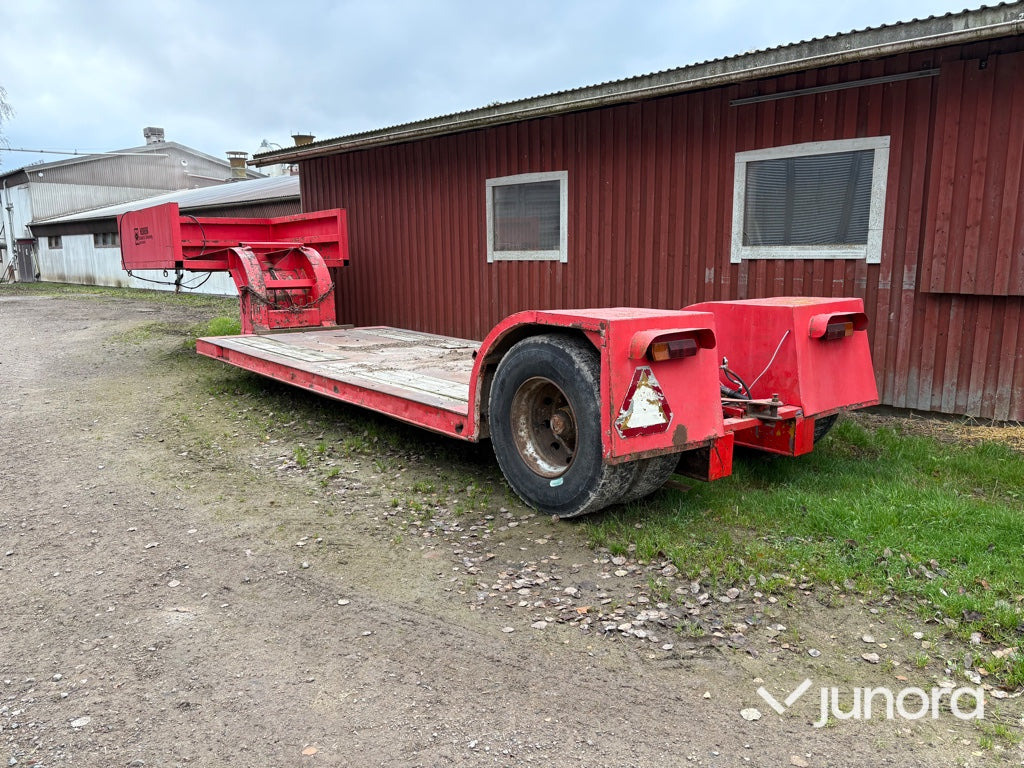 Maskintrailer - Low loader semi-trailer: picture 4 Maskintrailer - Low loader semi-trailer: picture 4