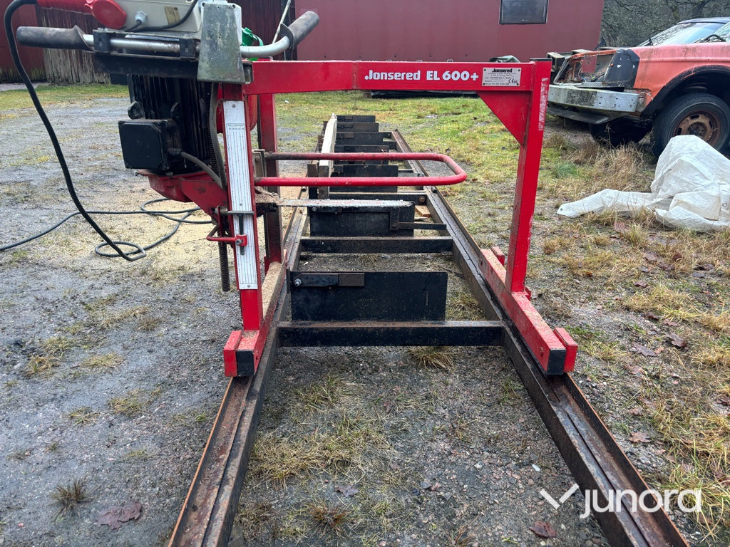 Minisågverk - Jonsered EL 600+ - Sawmill: picture 2 Minisågverk - Jonsered EL 600+ - Sawmill: picture 2