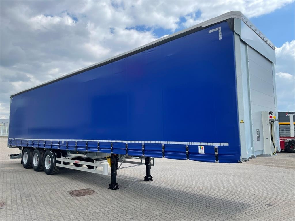 Hangler 3 akslet 13,6 med skydetag - Curtainsider semi-trailer: picture 1 Hangler 3 akslet 13,6 med skydetag - Curtainsider semi-trailer: picture 1