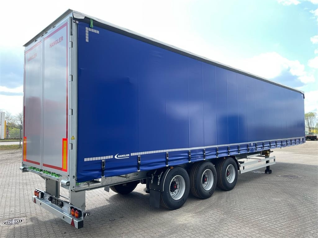 Hangler 3 akslet 13,6 med skydetag - Curtainsider semi-trailer: picture 2 Hangler 3 akslet 13,6 med skydetag - Curtainsider semi-trailer: picture 2