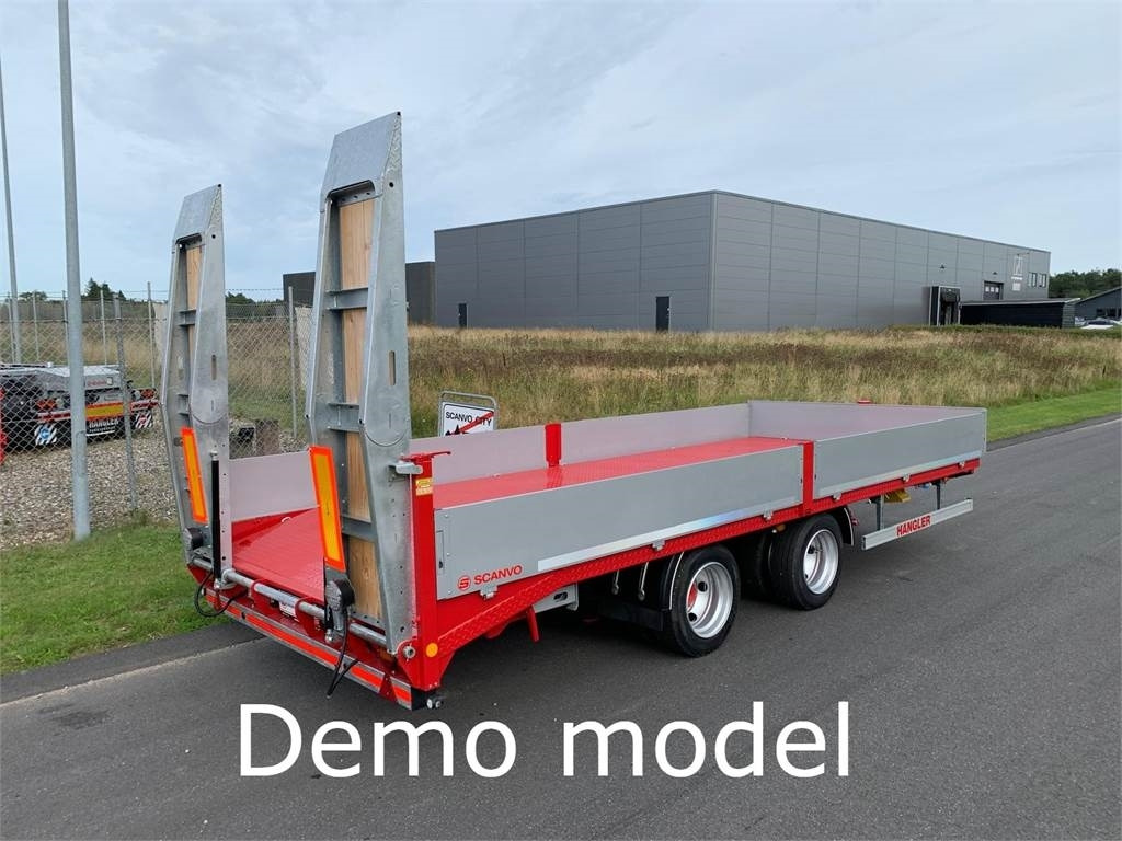 Hangler TPS-H 140 2 akslet kærre med ramper - Low loader trailer: picture 1 Hangler TPS-H 140 2 akslet kærre med ramper - Low loader trailer: picture 1