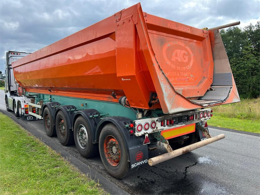 Kel-Berg 4 akslet - alu kasse + plastindlæg  - Tipper semi-trailer: picture 5 Kel-Berg 4 akslet - alu kasse + plastindlæg  - Tipper semi-trailer: picture 5
