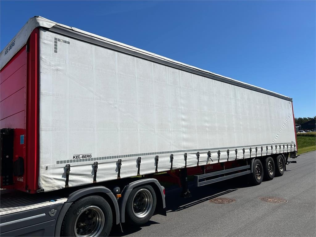 Kel-Berg D100V 13,6 mtr gardin - lodretstående lift  - Curtainsider semi-trailer: picture 2 Kel-Berg D100V 13,6 mtr gardin - lodretstående lift  - Curtainsider semi-trailer: picture 2