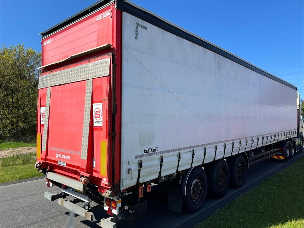 Kel-Berg D100V 13,6 mtr gardin - lodretstående lift  - Curtainsider semi-trailer: picture 1 Kel-Berg D100V 13,6 mtr gardin - lodretstående lift  - Curtainsider semi-trailer: picture 1