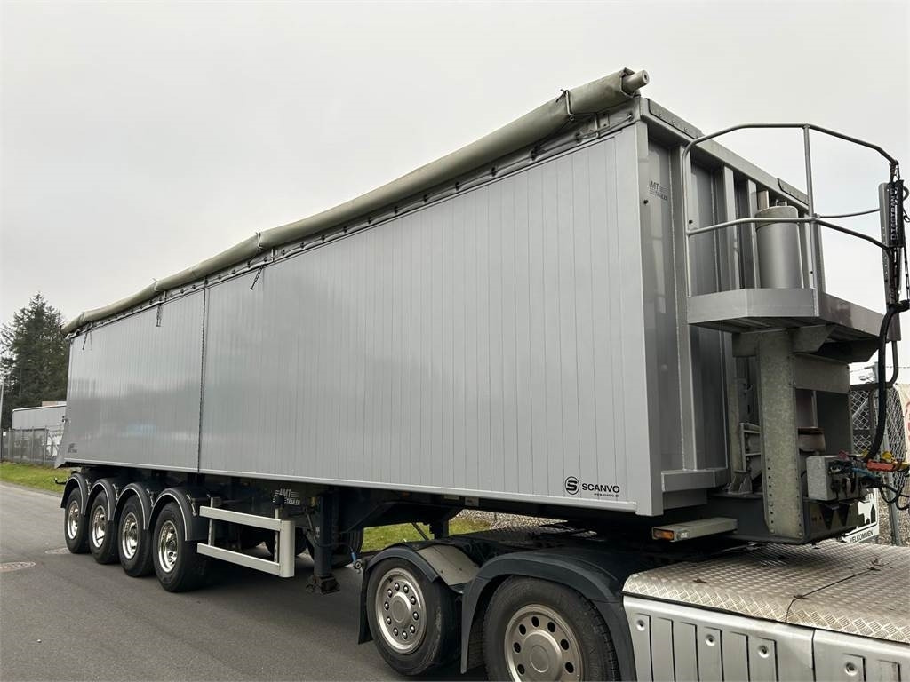 Tipper semi-trailer MTDK TK400 - 60m3 alu kasse: picture 7