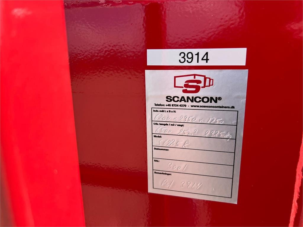 Flatbed body Scancon S6225K med rullepresenning: picture 6 Flatbed body Scancon S6225K med rullepresenning: picture 6
