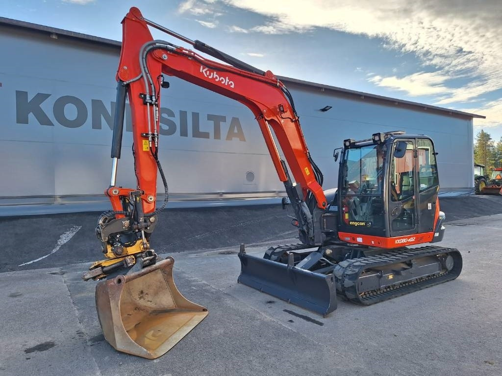 Kubota KX080-4a2 PYÖRITTÄJÄLLÄ - Mini excavator: picture 5 Kubota KX080-4a2 PYÖRITTÄJÄLLÄ - Mini excavator: picture 5