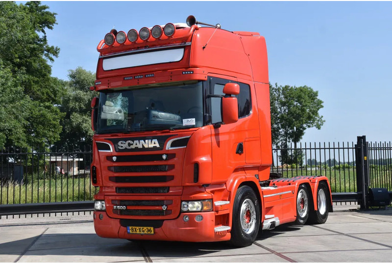 Scania R500 V8 TL 6x2/4 - EURO 5 - MANUAL - RETARDER - LEATHER SEATS - 2 x FUEL TANKS - XENON - - Tractor truck: picture 2 Scania R500 V8 TL 6x2/4 - EURO 5 - MANUAL - RETARDER - LEATHER SEATS - 2 x FUEL TANKS - XENON - - Tractor truck: picture 2