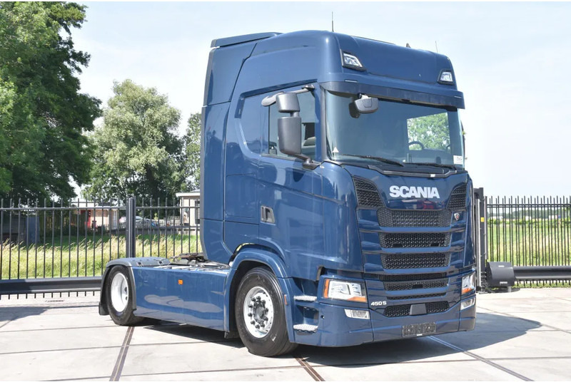 Scania S450 NGS 4x2NB - FULL AIR - RETARDER - ACC - PARK. AIRCO - 2 x FUEL TANKS - TOP CONDITION - - Tractor truck: picture 1 Scania S450 NGS 4x2NB - FULL AIR - RETARDER - ACC - PARK. AIRCO - 2 x FUEL TANKS - TOP CONDITION - - Tractor truck: picture 1