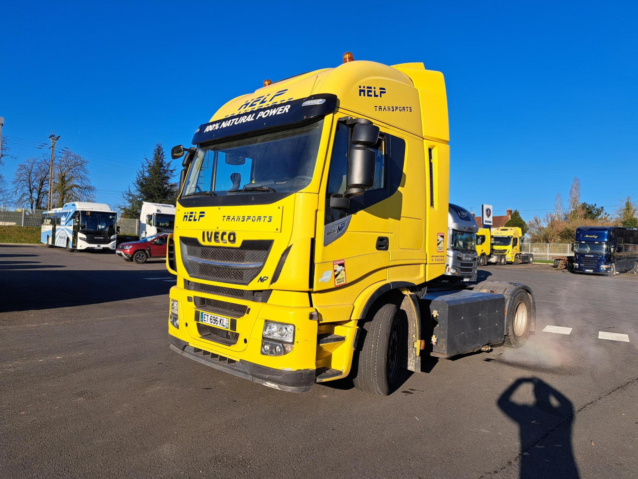 Tractor truck IVECO IVECO STRALIS S400 GNC: picture 1
