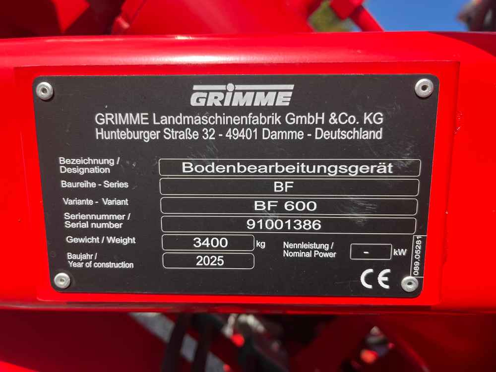 Grimme BF - Harvester attachment: picture 2 Grimme BF - Harvester attachment: picture 2