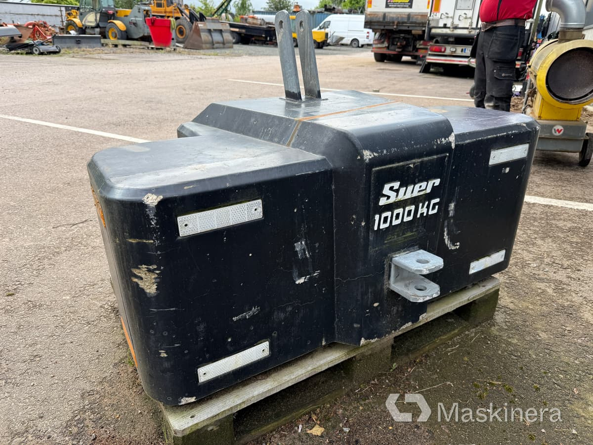 Frontvikt Suer 1000kg - Counterweight: picture 3 Frontvikt Suer 1000kg - Counterweight: picture 3