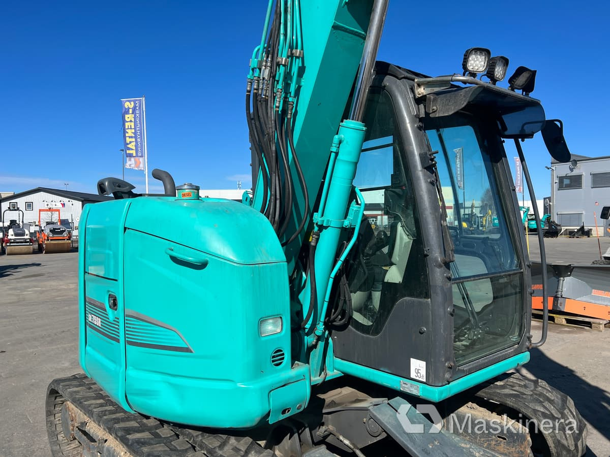Crawler excavator Grävmaskin Kobelco SK75SR-3E: picture 11