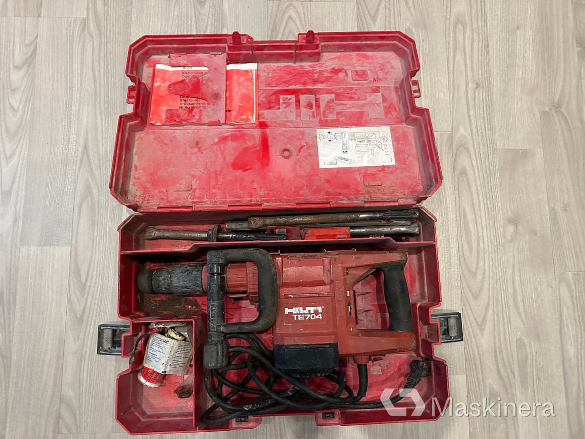 HILTI TE704 Bilningshammare HILTI TE704 - Construction equipment: picture 1 HILTI TE704 Bilningshammare HILTI TE704 - Construction equipment: picture 1