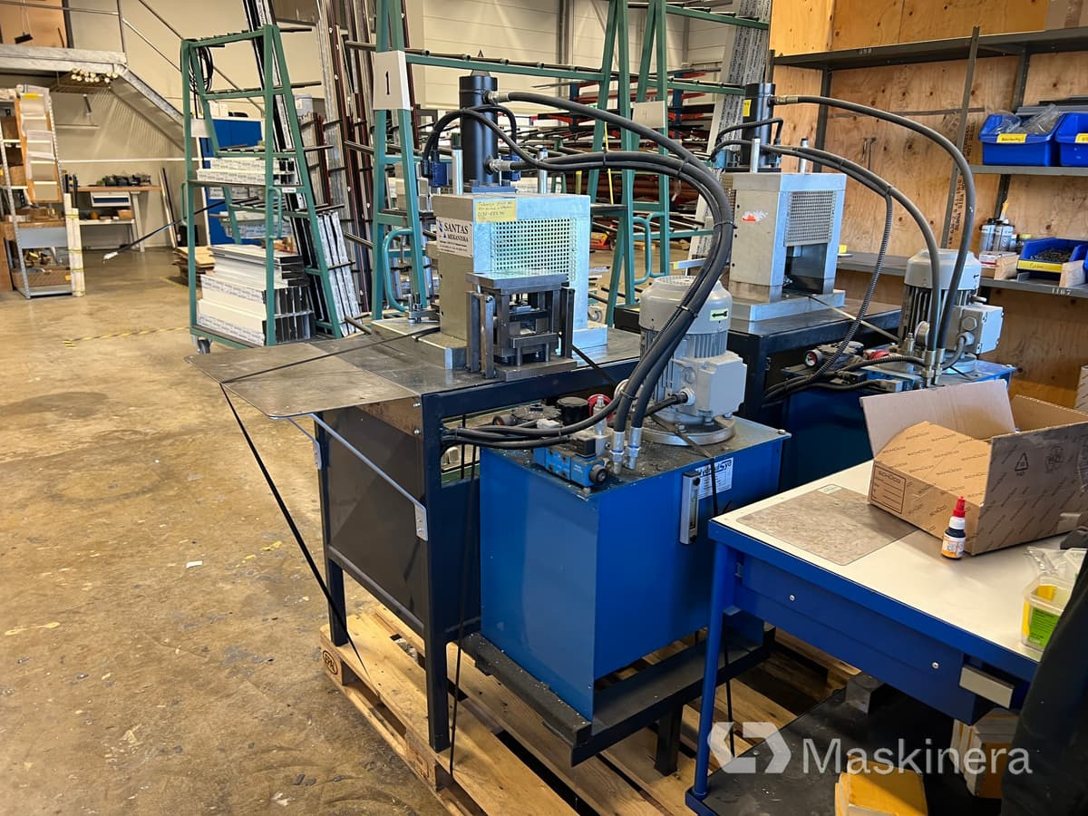 Hydraulisk press Santas Mekaniska DS88 - Press brake: picture 4 Hydraulisk press Santas Mekaniska DS88 - Press brake: picture 4