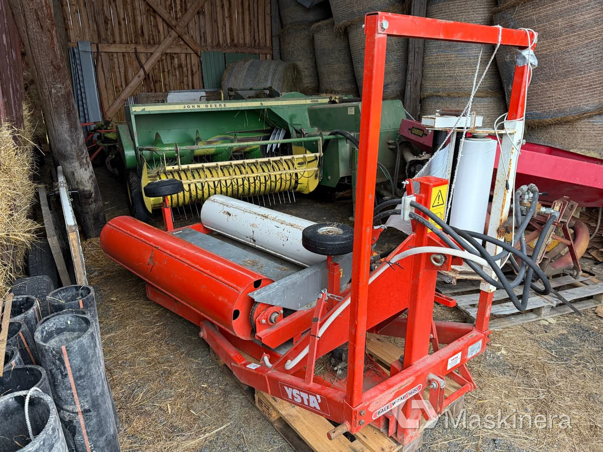Inplastare Ysta Bale wrap 1600 med sidospakar - Bale wrapper: picture 1 Inplastare Ysta Bale wrap 1600 med sidospakar - Bale wrapper: picture 1