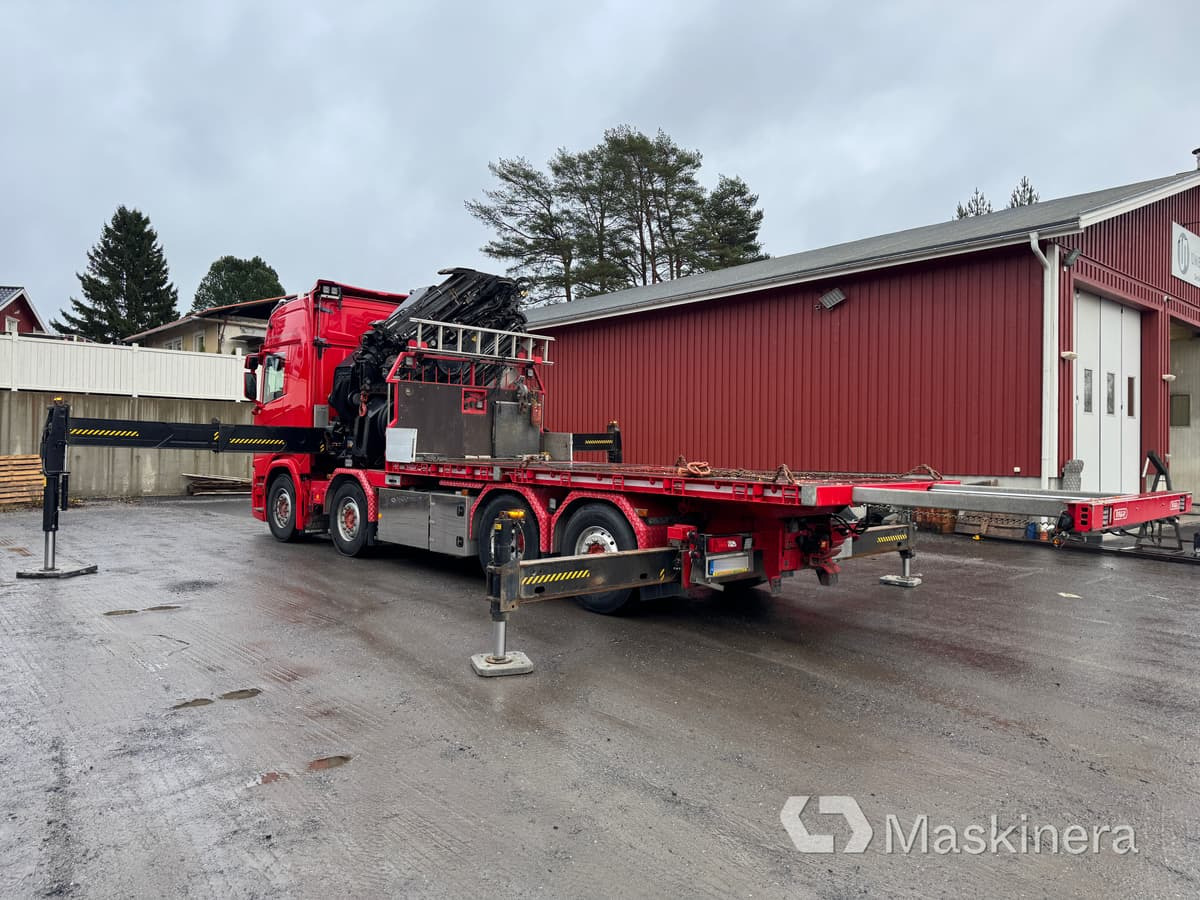 Scania R520B8X2*6NB Kranbil Scania R520 - Dropside/ Flatbed truck, Crane truck: picture 3 Scania R520B8X2*6NB Kranbil Scania R520 - Dropside/ Flatbed truck, Crane truck: picture 3