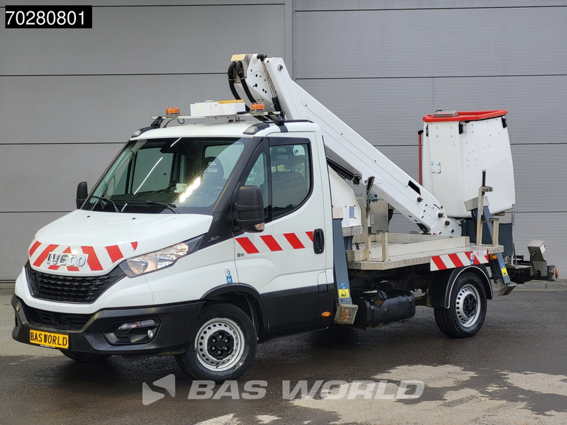 Iveco Daily 35S14 Hoogwerker 14meter werkhoogte 4xGestempeld 292 Arbeidsuren Airco Cruise Euro6 Hubarbeitsbühne France Elevateur 1Personen A - Commercial truck: picture 2 Iveco Daily 35S14 Hoogwerker 14meter werkhoogte 4xGestempeld 292 Arbeidsuren Airco Cruise Euro6 Hubarbeitsbühne France Elevateur 1Personen A - Commercial truck: picture 2