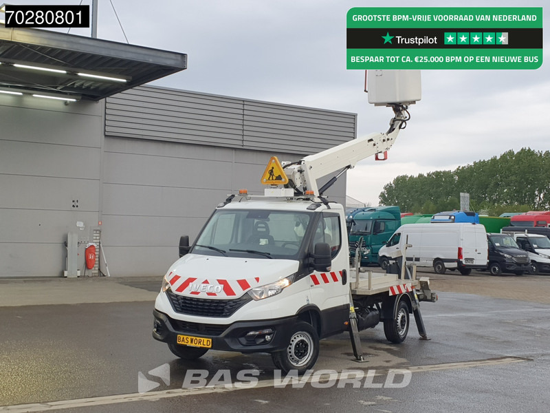 Iveco Daily 35S14 Hoogwerker 14meter werkhoogte 4xGestempeld 292 Arbeidsuren Airco Cruise Euro6 Hubarbeitsbühne France Elevateur 1Personen A - Commercial truck: picture 1 Iveco Daily 35S14 Hoogwerker 14meter werkhoogte 4xGestempeld 292 Arbeidsuren Airco Cruise Euro6 Hubarbeitsbühne France Elevateur 1Personen A - Commercial truck: picture 1