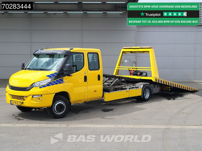 Iveco Daily 70C18 3.0L Autotransporter Luchtvering 3,5t Trekhaak Lier Airco Cruise Euro6 Cartransporter Oprijwagen Trekhaak Cruise control - Commercial truck: picture 1 Iveco Daily 70C18 3.0L Autotransporter Luchtvering 3,5t Trekhaak Lier Airco Cruise Euro6 Cartransporter Oprijwagen Trekhaak Cruise control - Commercial truck: picture 1