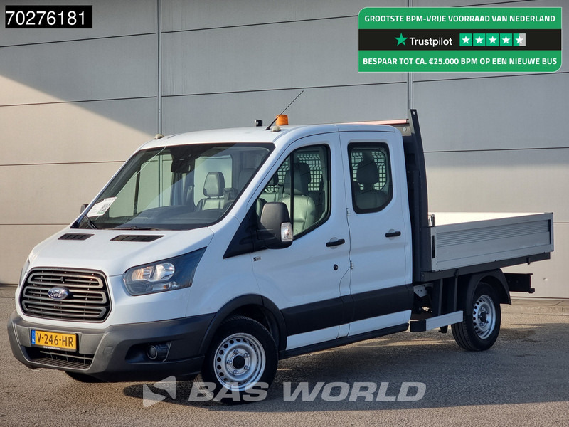 Ford Transit 105pk Open Laadbak Dubbel Cabine Euro6 Trekhaak Navi Airco Pritsche Pickup Open Box Airco Dubbel cabine Trekhaak - Open body delivery van: picture 1 Ford Transit 105pk Open Laadbak Dubbel Cabine Euro6 Trekhaak Navi Airco Pritsche Pickup Open Box Airco Dubbel cabine Trekhaak - Open body delivery van: picture 1
