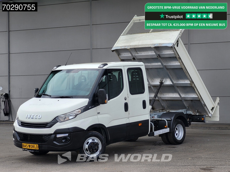 Iveco Daily 35C12 Kipper Dubbel Cabine Dubbellucht 3,5t Trekhaak Airco Cruise Camera Euro6 Tipper Benne Kieper 2m3 Airco Trekhaak Cruise con - Tipper van: picture 1 Iveco Daily 35C12 Kipper Dubbel Cabine Dubbellucht 3,5t Trekhaak Airco Cruise Camera Euro6 Tipper Benne Kieper 2m3 Airco Trekhaak Cruise con - Tipper van: picture 1