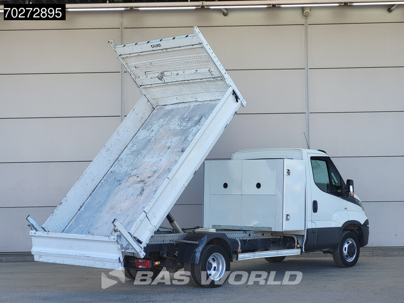 Tipper van Iveco Daily 35C14 Kipper met Kist Dubbellucht 3,5t Trekhaak Airco Cruise Euro6 Kieper Benne Tipper Airco Trekhaak Cruise control: picture 6