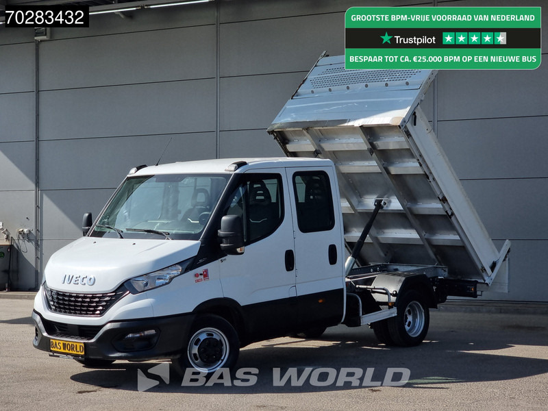 Iveco Daily 35C14 Open Laadbak Dubbel Cabine Dubbellucht 3,5t Trekhaak Airco Cruise Euro6 Pritsche Pickup Open Box Airco Dubbel cabine Trekh - Open body delivery van: picture 1 Iveco Daily 35C14 Open Laadbak Dubbel Cabine Dubbellucht 3,5t Trekhaak Airco Cruise Euro6 Pritsche Pickup Open Box Airco Dubbel cabine Trekh - Open body delivery van: picture 1