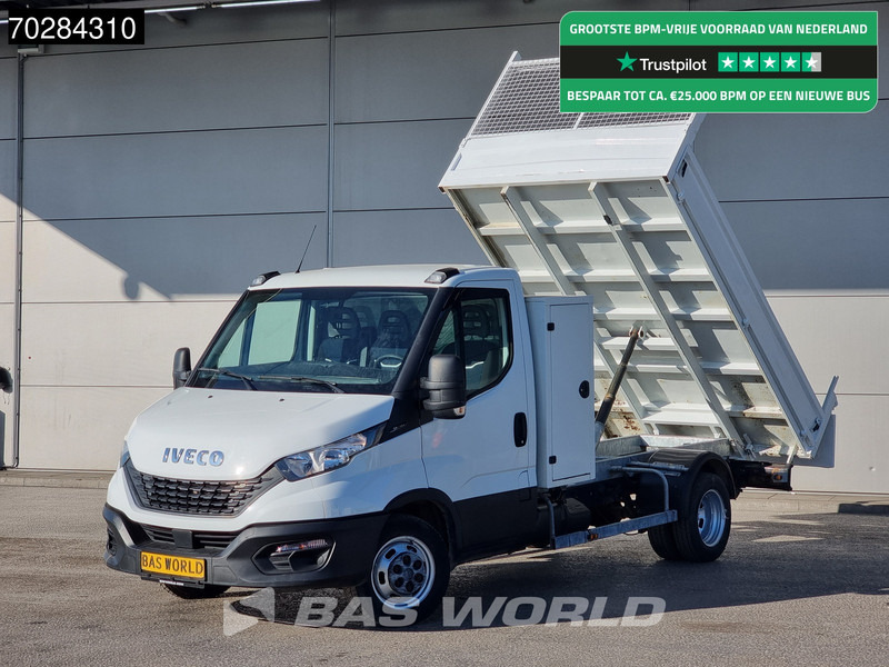 Iveco Daily 35C14 Open Laadbak met Kist Dubbellucht 3,5t Trekhaak Airco Cruise Euro6 Pritsche Pickup Open Box 2m3 Airco Trekhaak Cruise cont - Open body delivery van: picture 1 Iveco Daily 35C14 Open Laadbak met Kist Dubbellucht 3,5t Trekhaak Airco Cruise Euro6 Pritsche Pickup Open Box 2m3 Airco Trekhaak Cruise cont - Open body delivery van: picture 1