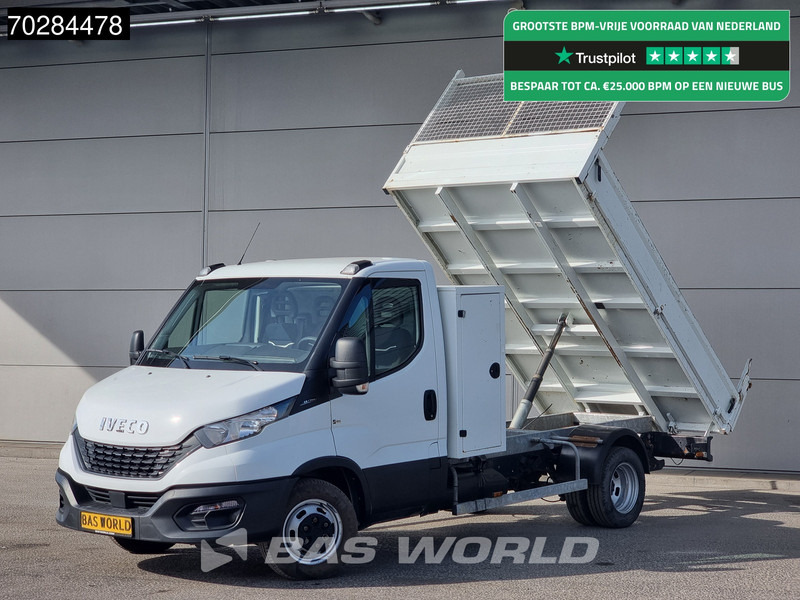 Iveco Daily 35C14 Open Laadbak met Kist Dubbellucht 3,5t Trekhaak Airco Cruise Euro6 Pritsche Pickup Open Box Airco Trekhaak Cruise control - Open body delivery van: picture 1 Iveco Daily 35C14 Open Laadbak met Kist Dubbellucht 3,5t Trekhaak Airco Cruise Euro6 Pritsche Pickup Open Box Airco Trekhaak Cruise control - Open body delivery van: picture 1