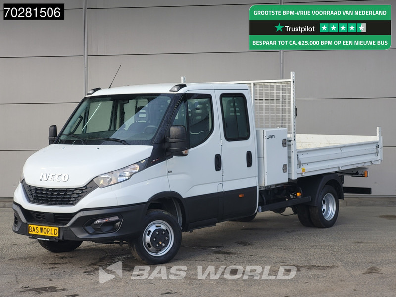 Iveco Daily 35C16 3.0L Open Laadbak Dubbel Cabine met Kist 3,5t trekhaak Dubbellucht Airco Cruise Pritsche Pickup Open Box Airco Dubbel cabi - Open body delivery van: picture 1 Iveco Daily 35C16 3.0L Open Laadbak Dubbel Cabine met Kist 3,5t trekhaak Dubbellucht Airco Cruise Pritsche Pickup Open Box Airco Dubbel cabi - Open body delivery van: picture 1