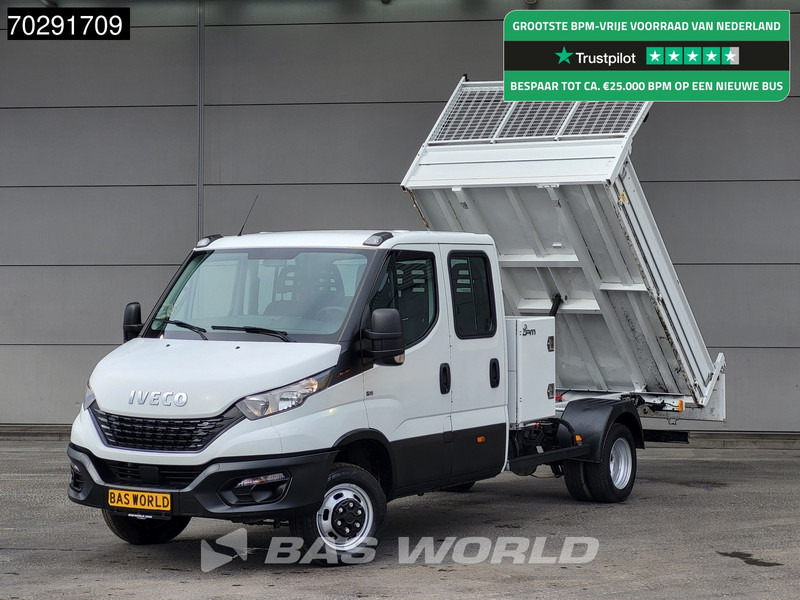Iveco Daily 35C16 3.0L Open Laadbak met Kist Dubbel Cabine 3,5t Trekhaak Airco Cruise Euro6 Pritsche Pickup Open Box 2m3 Airco Trekhaak Crui - Open body delivery van: picture 1 Iveco Daily 35C16 3.0L Open Laadbak met Kist Dubbel Cabine 3,5t Trekhaak Airco Cruise Euro6 Pritsche Pickup Open Box 2m3 Airco Trekhaak Crui - Open body delivery van: picture 1