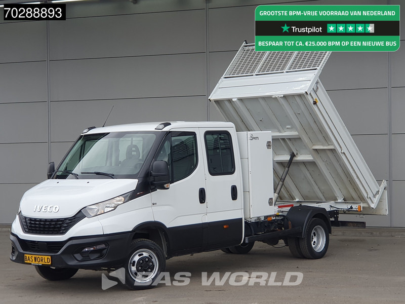 Iveco Daily 35C16 3.0L Open Laadbak met Kist Dubbel Cabine Dubbellucht 3,5t Trekhaak Airco Euro6 Pritsche Pickup Open Box 2m3 Airco Trekhaak - Open body delivery van: picture 1 Iveco Daily 35C16 3.0L Open Laadbak met Kist Dubbel Cabine Dubbellucht 3,5t Trekhaak Airco Euro6 Pritsche Pickup Open Box 2m3 Airco Trekhaak - Open body delivery van: picture 1