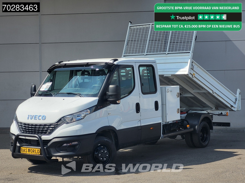 Iveco Daily 35C16 3.0L Special Edition Kipper met Kist Dubbel Cabine Dubbellucht 3,5t Trekhaak Airco Cruise Euro6 Tipper Benne Kieper Airco - Tipper van: picture 1 Iveco Daily 35C16 3.0L Special Edition Kipper met Kist Dubbel Cabine Dubbellucht 3,5t Trekhaak Airco Cruise Euro6 Tipper Benne Kieper Airco - Tipper van: picture 1