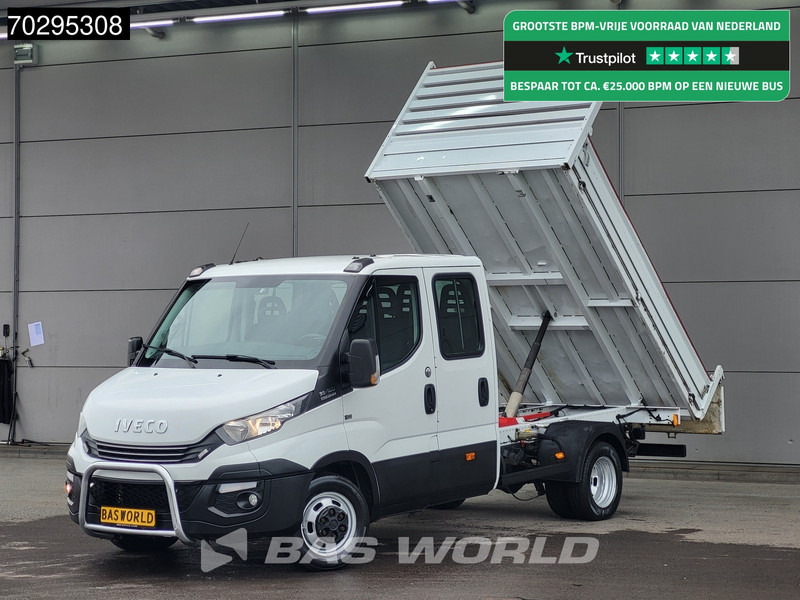 Iveco Daily 35C18 3.0L Automaat Kipper Dubbellucht 3,5t Trekhaak 180PK Airco Cruise Euro6 Kieper Tipper Benne 2m3 Airco Trekhaak Cruise cont - Tipper van: picture 1 Iveco Daily 35C18 3.0L Automaat Kipper Dubbellucht 3,5t Trekhaak 180PK Airco Cruise Euro6 Kieper Tipper Benne 2m3 Airco Trekhaak Cruise cont - Tipper van: picture 1