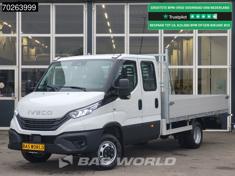 Iveco Daily 35C18 3.0L Open Laadbak 180PK Dubbel Cabine 2025-Model 3,5t Trekvermogen Navi Airco Cruise Camera Euro6 Pritsche Pickup 3m3 Airc - Open body delivery van: picture 1 Iveco Daily 35C18 3.0L Open Laadbak 180PK Dubbel Cabine 2025-Model 3,5t Trekvermogen Navi Airco Cruise Camera Euro6 Pritsche Pickup 3m3 Airc - Open body delivery van: picture 1