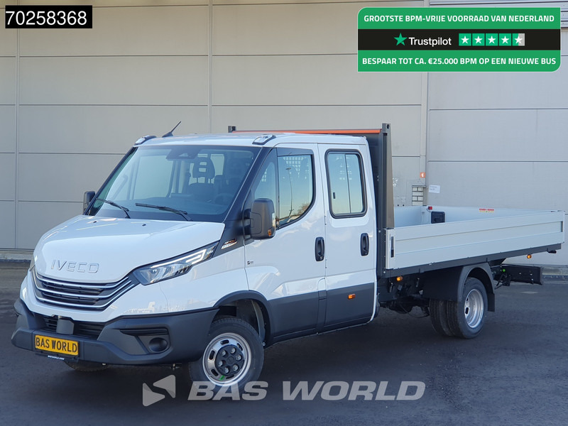 Iveco Daily 35C21 3.0 210PK 2025model Dubbel Cabine Open laadbak CarPlay ACC LED 3,5T Trekvermogen Pritsche Pickup 3m3 Airco - Open body delivery van: picture 1 Iveco Daily 35C21 3.0 210PK 2025model Dubbel Cabine Open laadbak CarPlay ACC LED 3,5T Trekvermogen Pritsche Pickup 3m3 Airco - Open body delivery van: picture 1