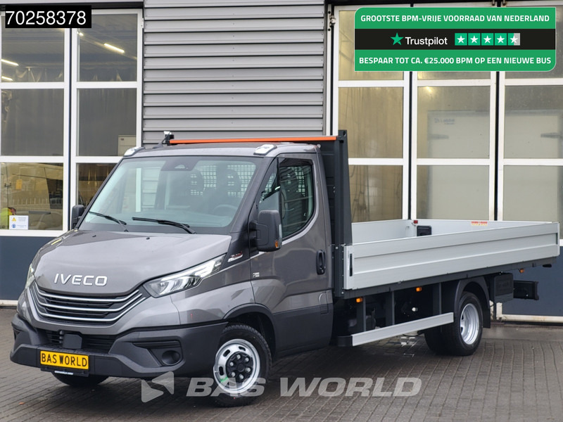 Iveco Daily 35C21 3.0L Automaat 210PK 2025-Model Open laadbak Dubbellucht CarPlay ACC LED 3,5T Trekvermogen Euro6 Pritsche Pickup Airco - Open body delivery van: picture 1 Iveco Daily 35C21 3.0L Automaat 210PK 2025-Model Open laadbak Dubbellucht CarPlay ACC LED 3,5T Trekvermogen Euro6 Pritsche Pickup Airco - Open body delivery van: picture 1