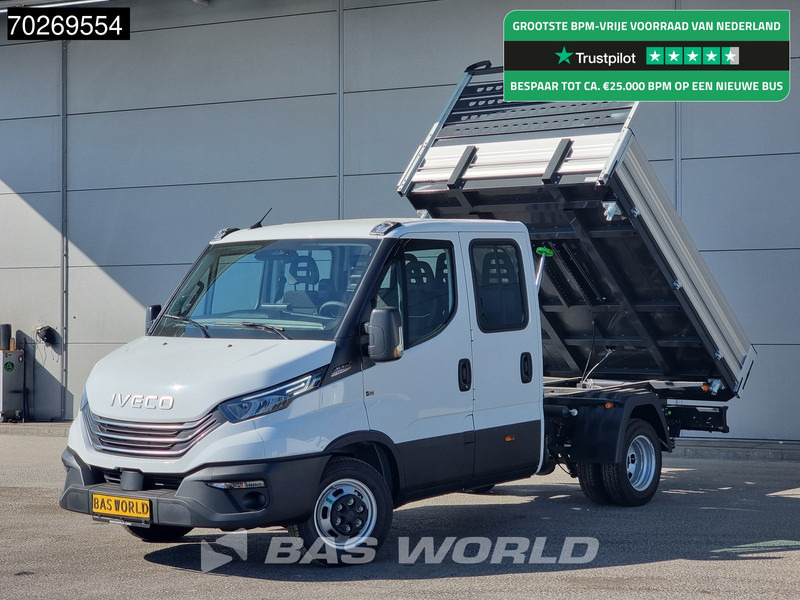 Iveco Daily 35C21 3 zijdige Kipper Dubbel Cabine 210PK 3.0L Dubbellucht Airco Cruise LED Camera Tipper Benne Kieper 2m3 Airco Trekhaak - Tipper van: picture 1 Iveco Daily 35C21 3 zijdige Kipper Dubbel Cabine 210PK 3.0L Dubbellucht Airco Cruise LED Camera Tipper Benne Kieper 2m3 Airco Trekhaak - Tipper van: picture 1