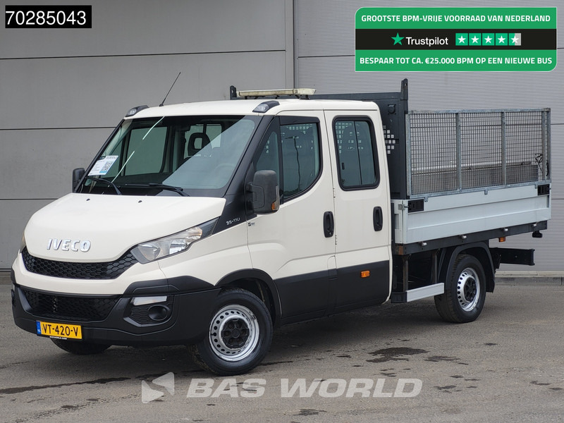 Iveco Daily 35S11 Open Laadbak met Kist Dubbel Cabine 3,5t Trekhaak Airco Pickup Pritsche Open Box Airco Trekhaak - Open body delivery van: picture 1 Iveco Daily 35S11 Open Laadbak met Kist Dubbel Cabine 3,5t Trekhaak Airco Pickup Pritsche Open Box Airco Trekhaak - Open body delivery van: picture 1