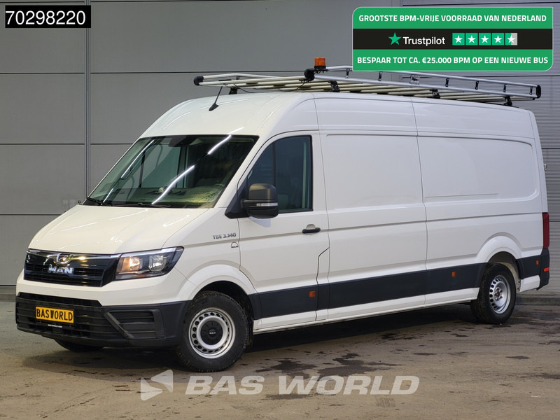 MAN TGE 3.140 Automaat L4H3 Trekhaak Navi Airco Camera Imperiaal Werkplaatsinrichting Euro6 L3H2 Airco Trekhaak - Panel van: picture 1 MAN TGE 3.140 Automaat L4H3 Trekhaak Navi Airco Camera Imperiaal Werkplaatsinrichting Euro6 L3H2 Airco Trekhaak - Panel van: picture 1