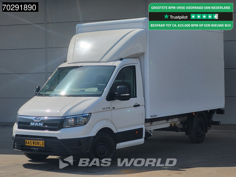 MAN TGE 3.140 Automaat Laadklep Bakwagen Airco Cruise Camera Euro6 Meubelbak Koffer 20m3 Airco Cruise control - Closed box van: picture 1 MAN TGE 3.140 Automaat Laadklep Bakwagen Airco Cruise Camera Euro6 Meubelbak Koffer 20m3 Airco Cruise control - Closed box van: picture 1
