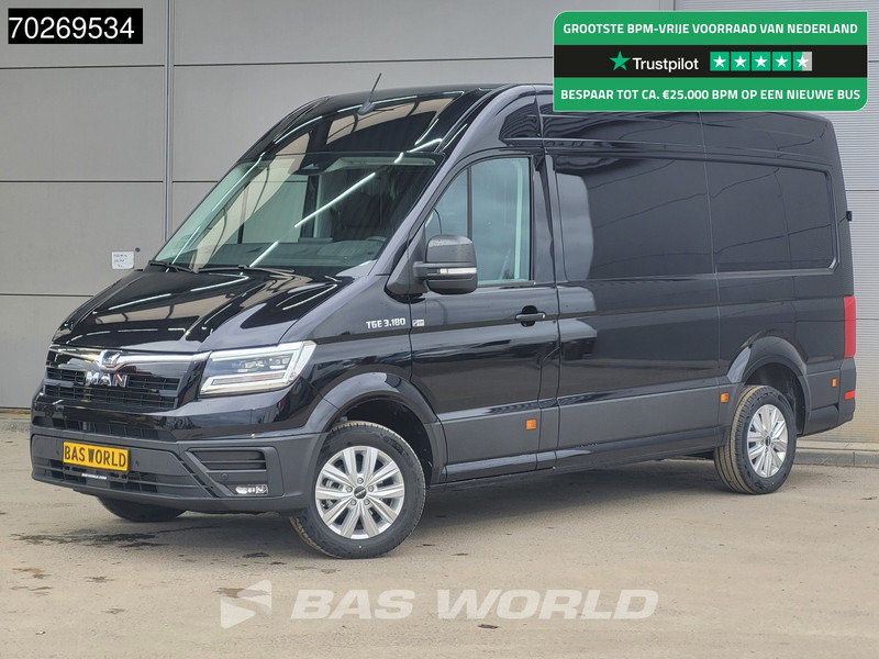 MAN TGE 3.180 Automaat 2025 model Facelift L3H3 Navi CarPlay Cruise Camera L2H2 12m3 Airco Cruise control - Panel van: picture 1 MAN TGE 3.180 Automaat 2025 model Facelift L3H3 Navi CarPlay Cruise Camera L2H2 12m3 Airco Cruise control - Panel van: picture 1