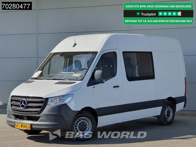 Panel van Mercedes-Benz Sprinter 314 CDI Automaat Dubbel Cabine 3,5t Trekhaak Airco Cruise Camera MBUX Doka Mixto DC 8m3 Airco Trekhaak Cruise control: picture 1