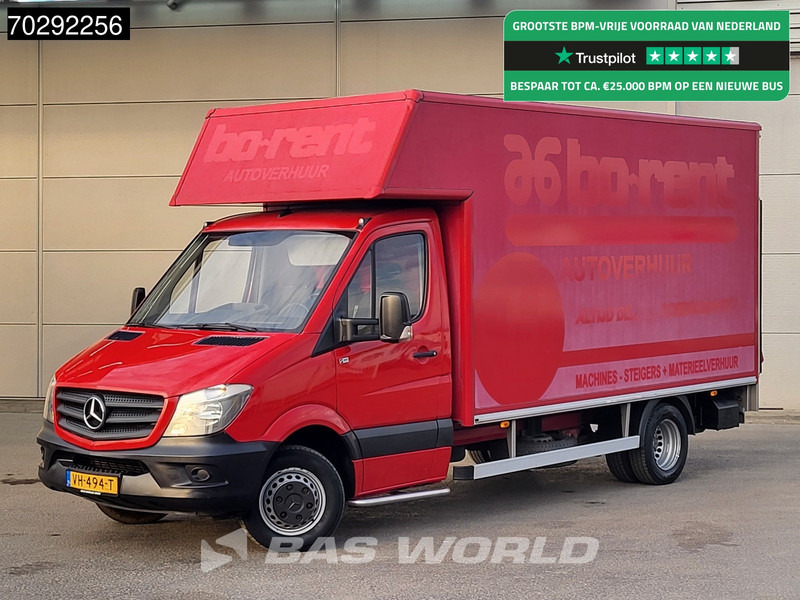Mercedes-Benz Sprinter 513 CDI NL Bakwagen Laadklep Zijdeur Meubelbak Koffer LBW 19m3 - Closed box van: picture 1 Mercedes-Benz Sprinter 513 CDI NL Bakwagen Laadklep Zijdeur Meubelbak Koffer LBW 19m3 - Closed box van: picture 1
