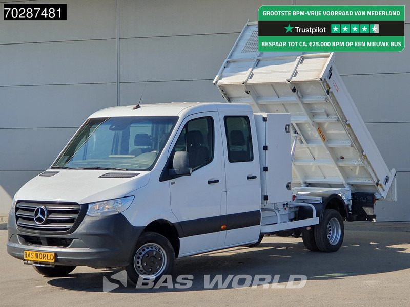 Mercedes-Benz Sprinter 514 CDI Kipper met Kist Dubbel Cabine Dubbellucht 3,5t Trekhaak Airco Cruise Euro6 Tipper Benne Kieper 2m3 Airco Trekhaak Cruise - Tipper van: picture 1 Mercedes-Benz Sprinter 514 CDI Kipper met Kist Dubbel Cabine Dubbellucht 3,5t Trekhaak Airco Cruise Euro6 Tipper Benne Kieper 2m3 Airco Trekhaak Cruise - Tipper van: picture 1